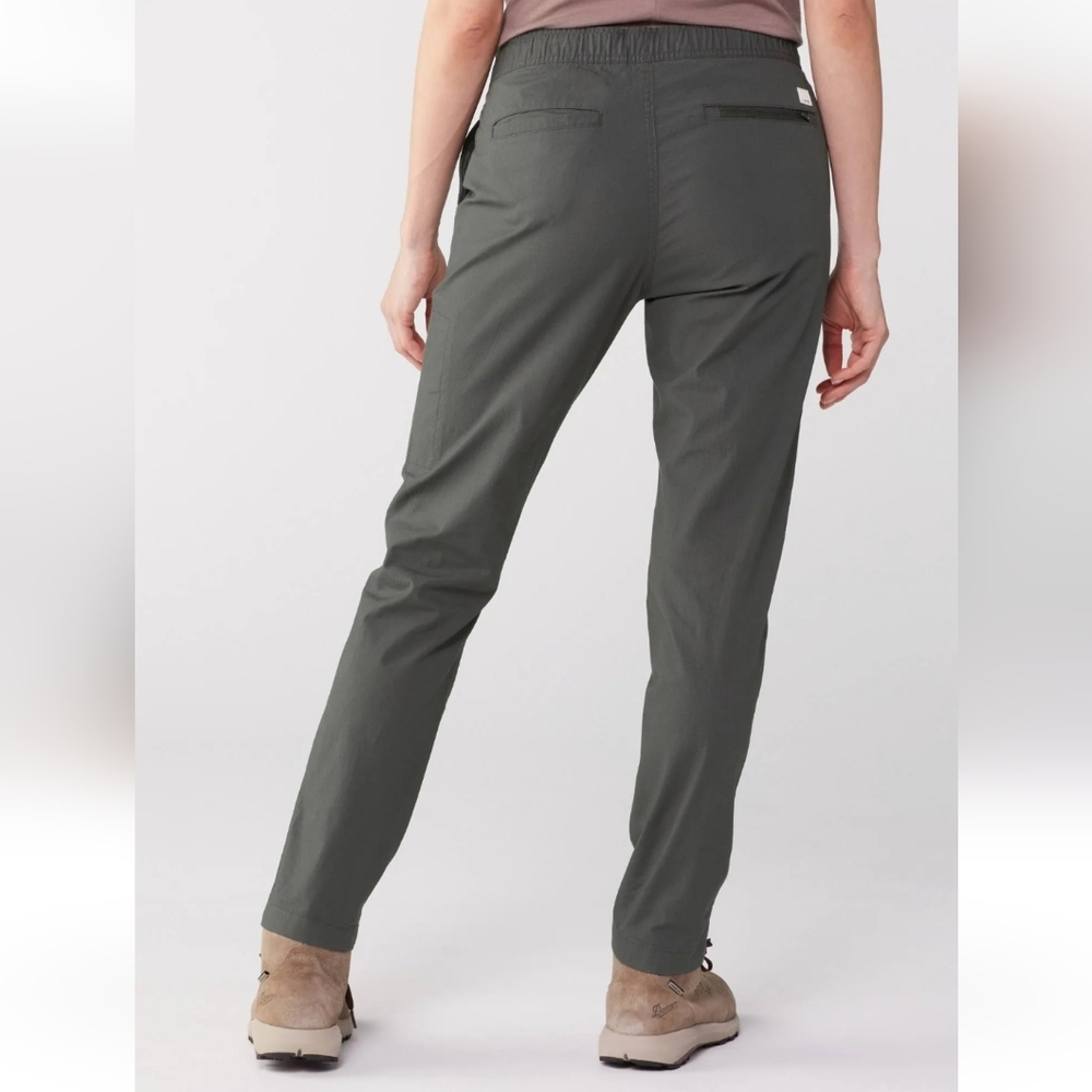 Vuori Women's Ripstop Pants Olive Green - M - Picture 2 of 16